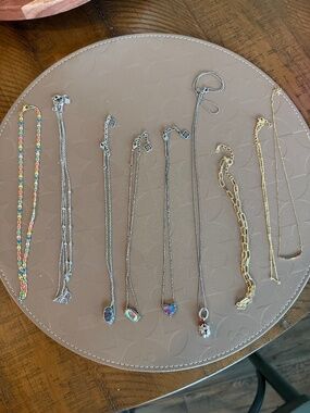 Lot of Kendra Scott and other necklaces